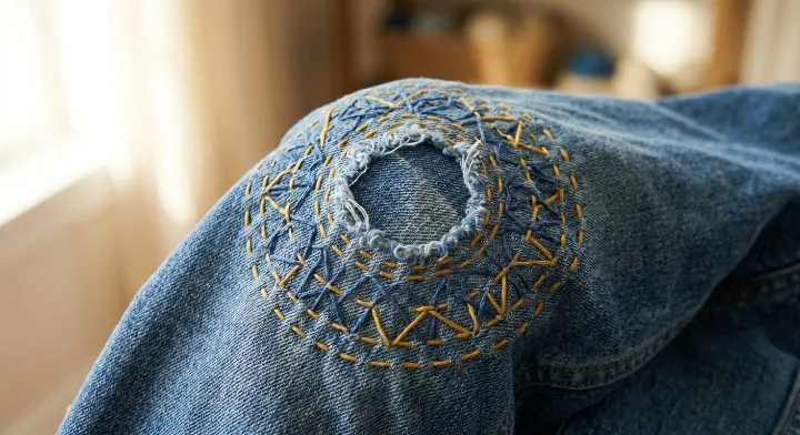 Visible Mending – naprawiaj ubrania haftem w duchu zero waste